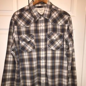 Aeropostale L/S Pearl-snap shirt